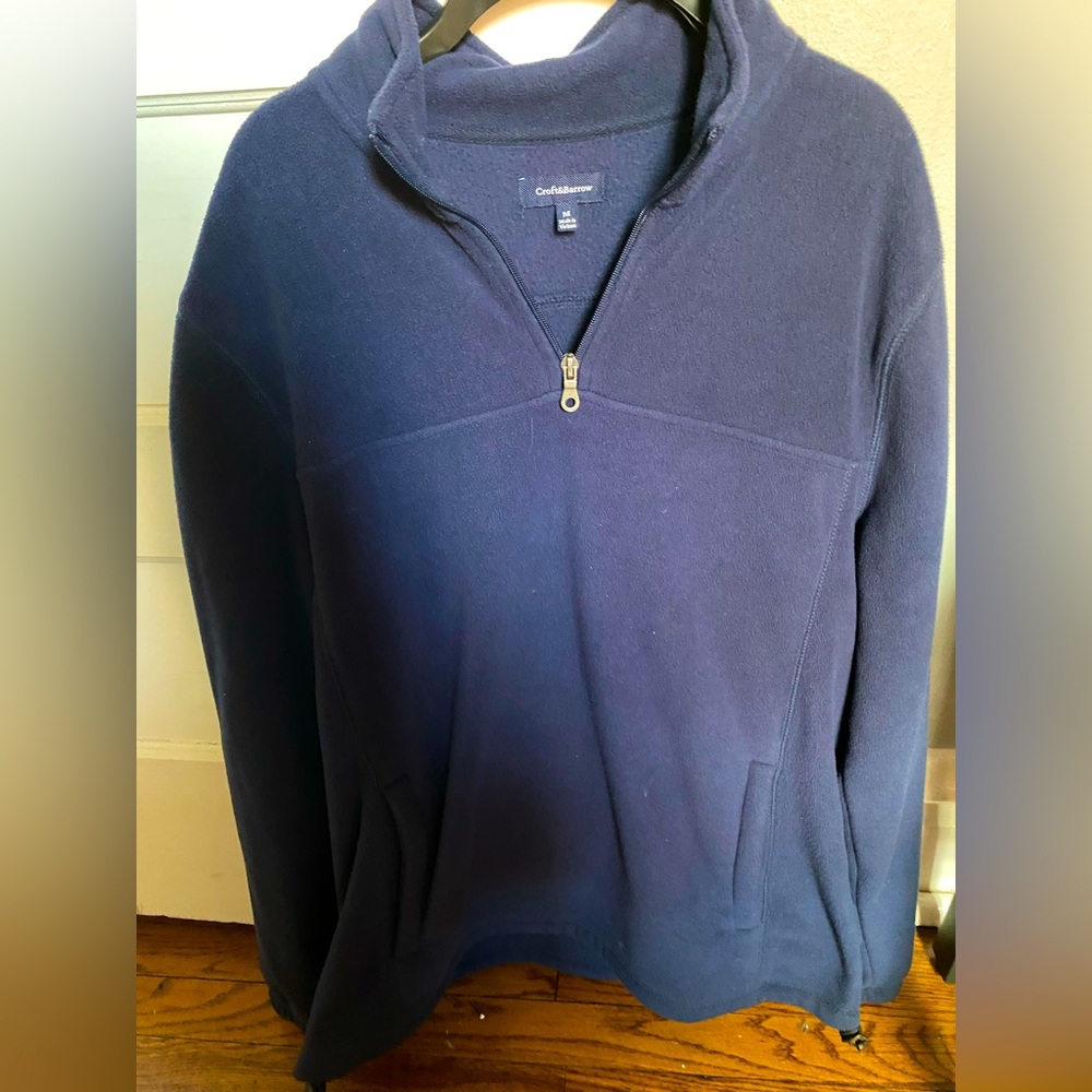 Croft & Barrow quarter-zip sweater